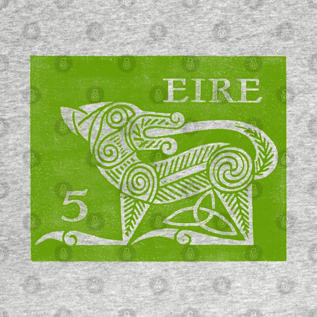 Vintage Eire Postage Stamp by feck!